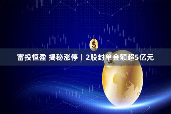 富投恒盈 揭秘涨停丨2股封单金额超5亿元